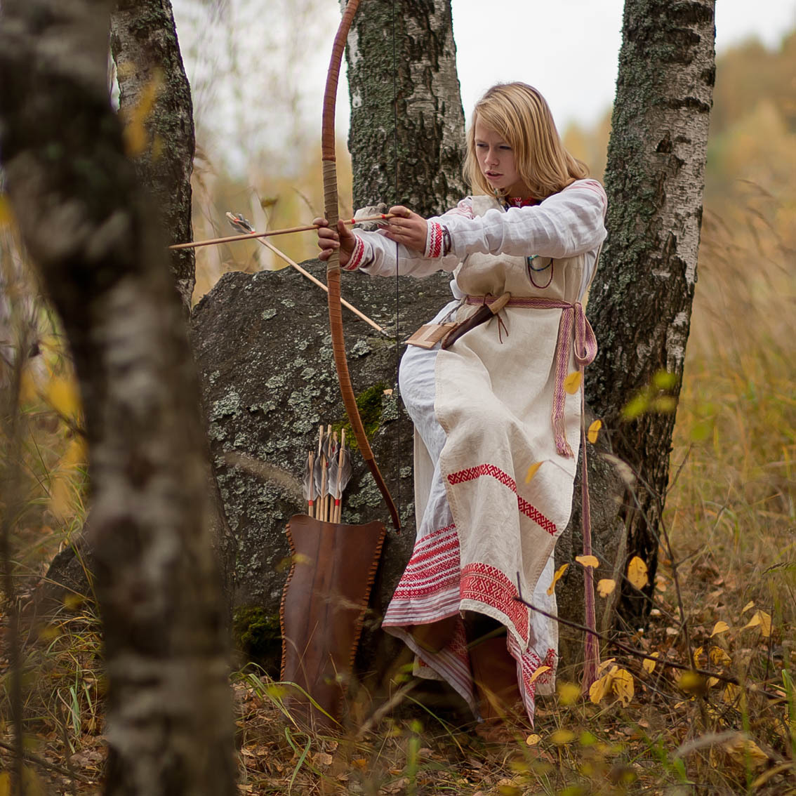 Sexy photo Girls in Slavic costumes in Ndjamena